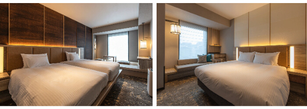 후쿠오카 숙소 더 블러썸 하카타 프리미어 객실 내부