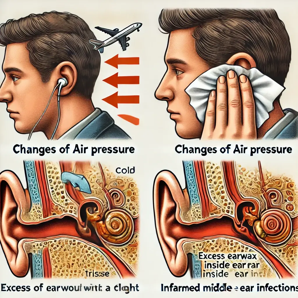귀가 먹먹한 이유와 원인