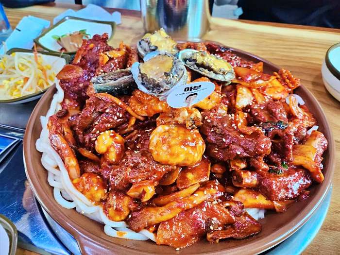 영종도 을왕리 맛집 왕갈비 해물 전골