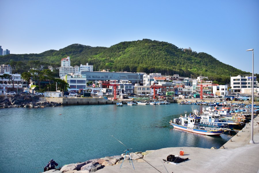 해운대 청사포 전경