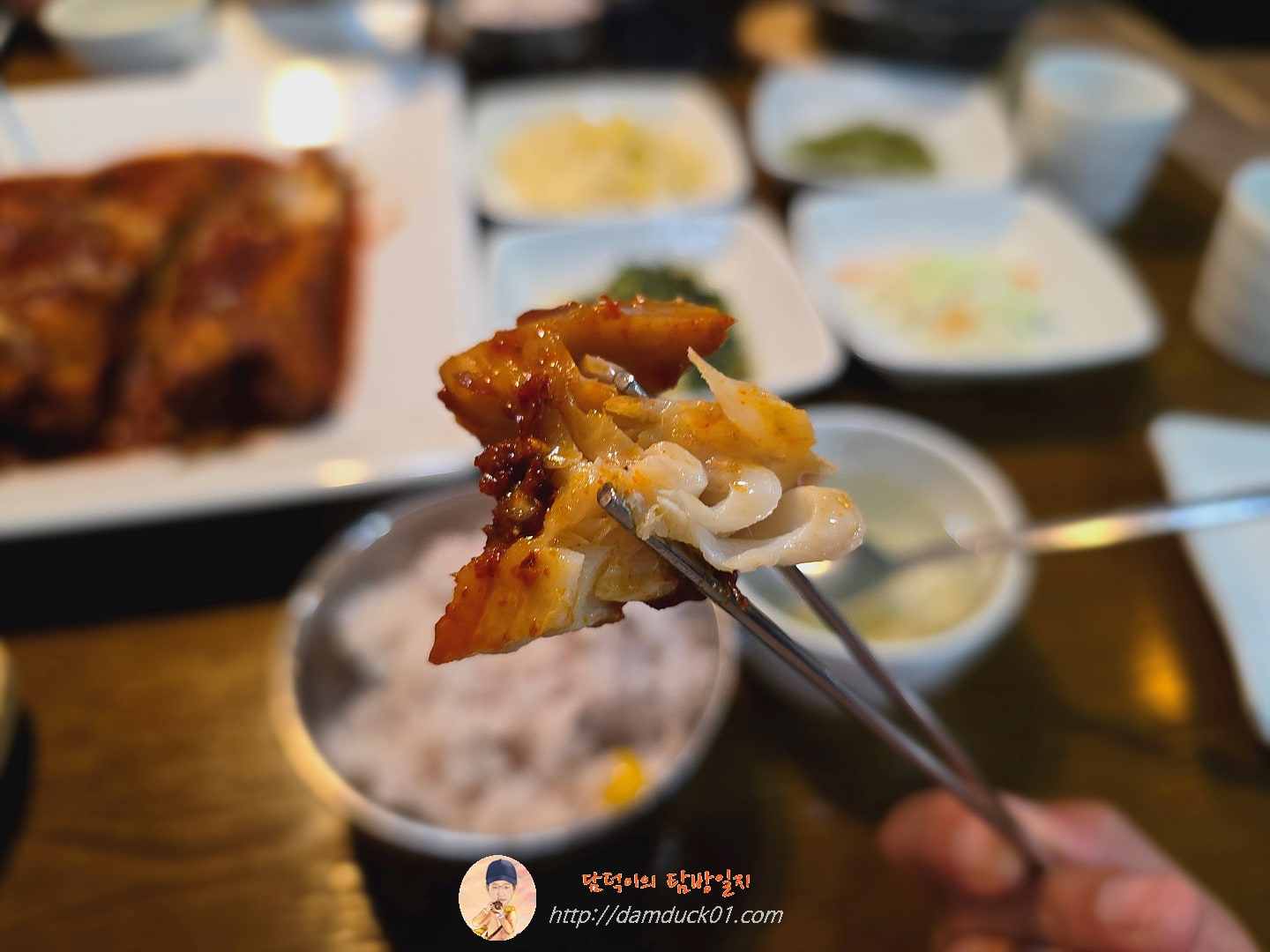 점심특선 매콤명태조림