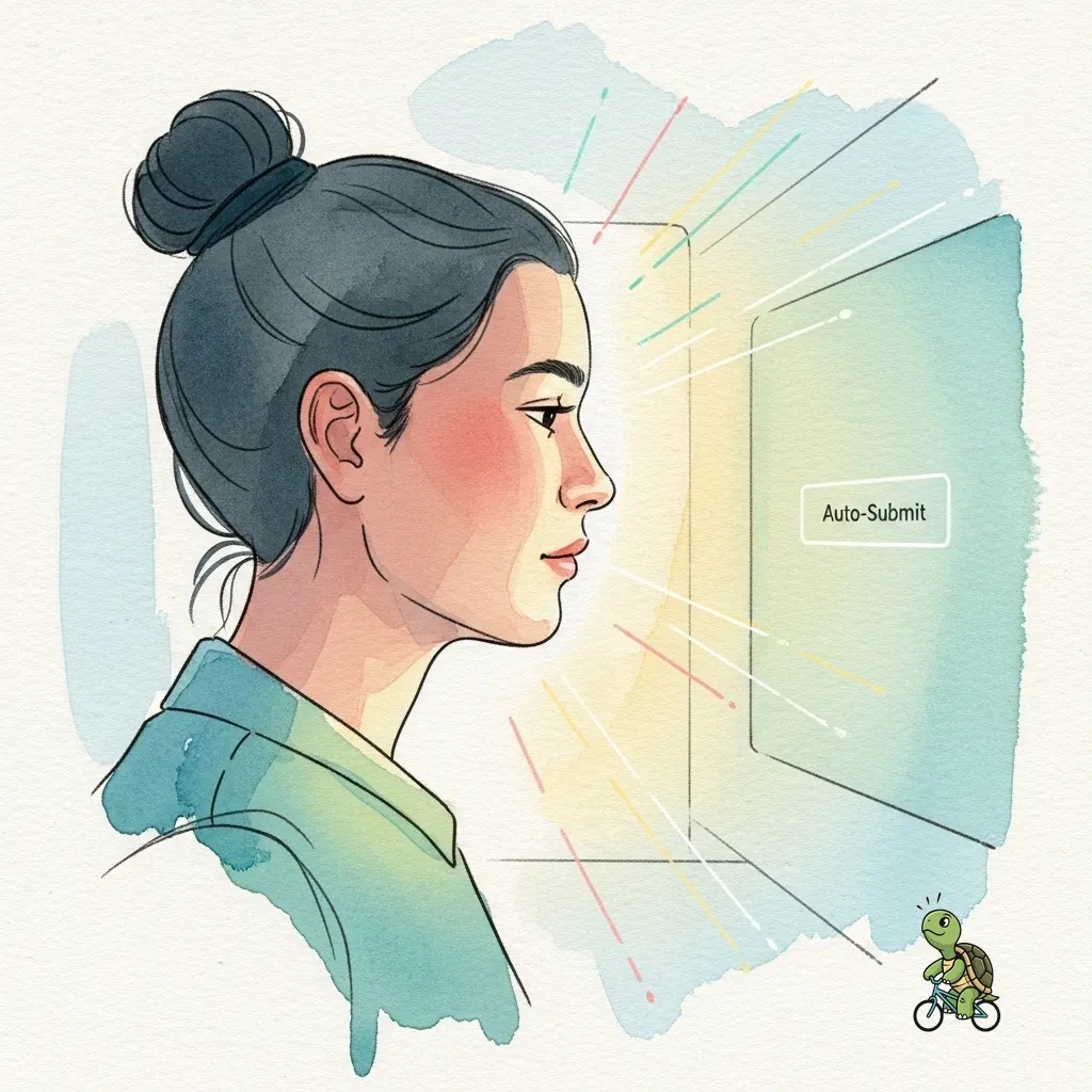 온라인 자동제출 기능