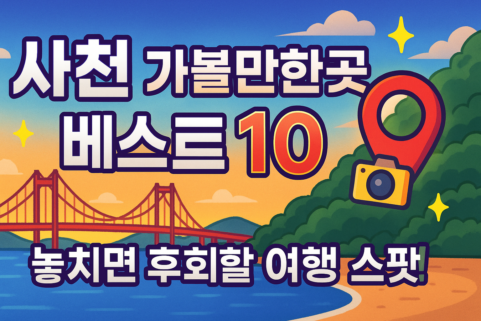 사천 가볼만한곳 베스트10