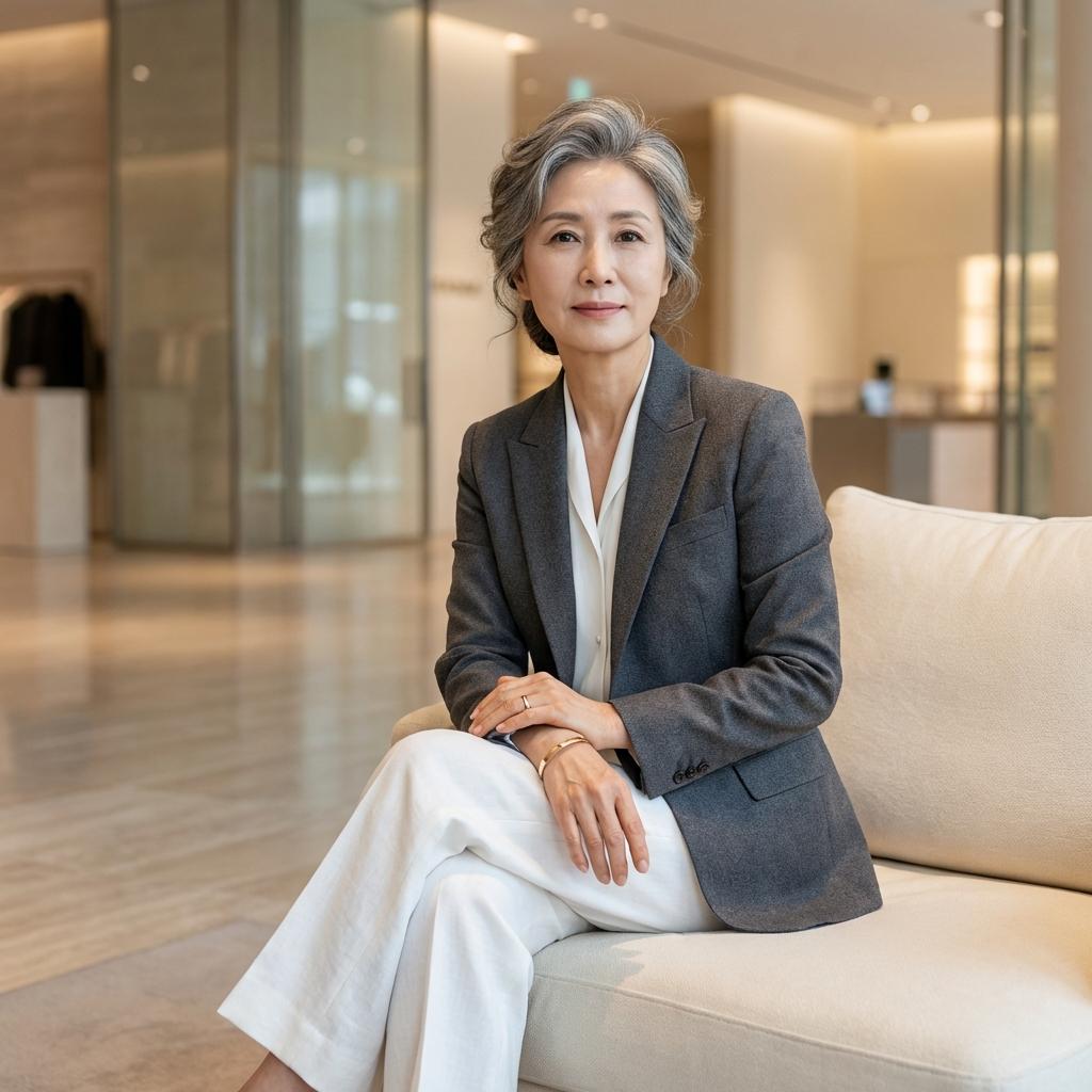 50대 엄마를 위한 인생 화이트 슬랙스 브랜드 비교