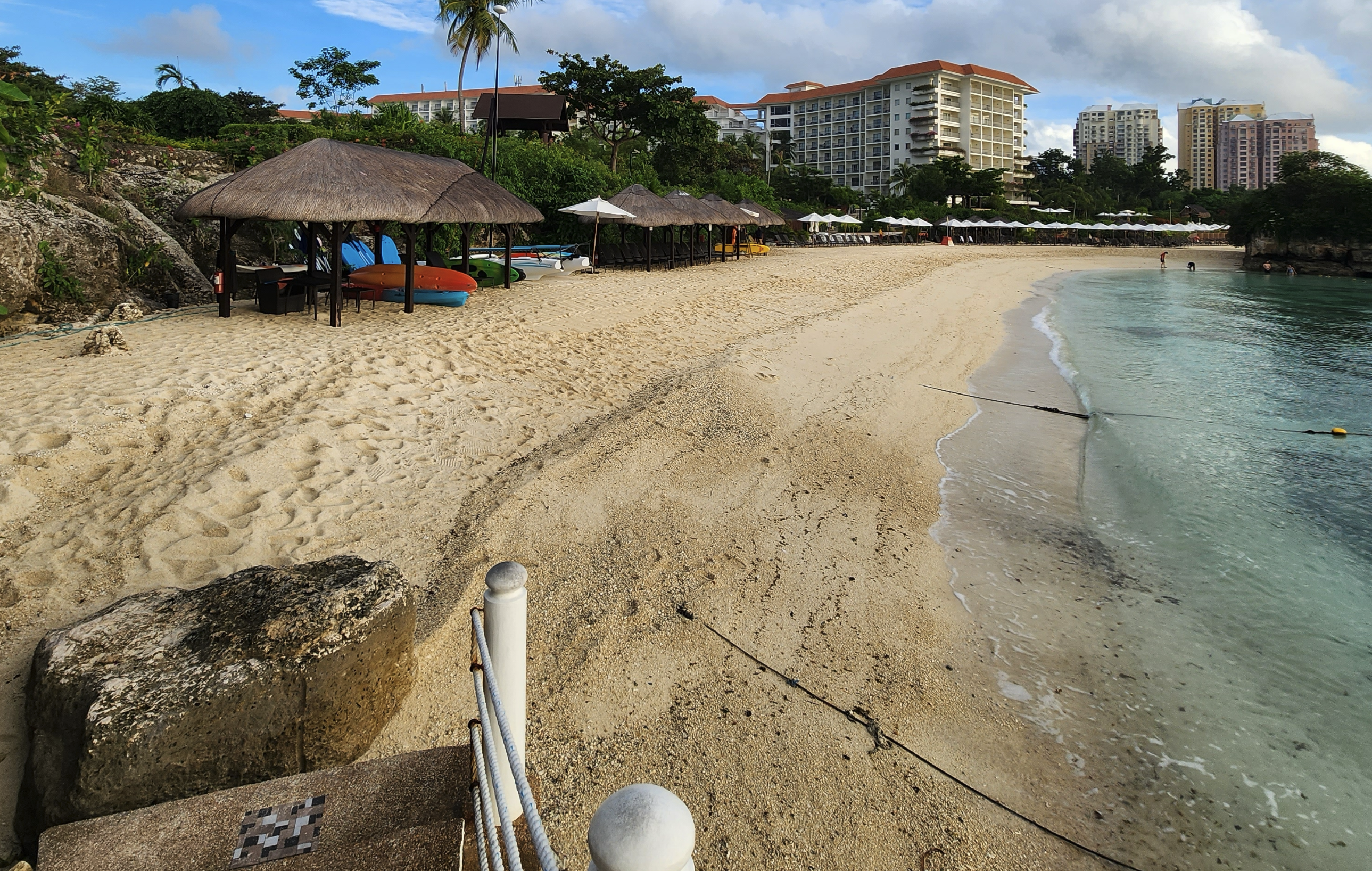 샹그릴라 리조트 해변