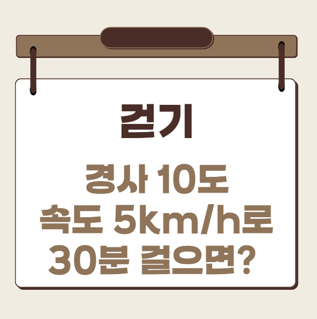 걷기 30분걸으면?