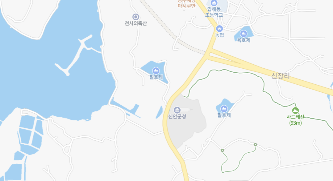 신안군 차량등록사업소 위치 및 전화번호