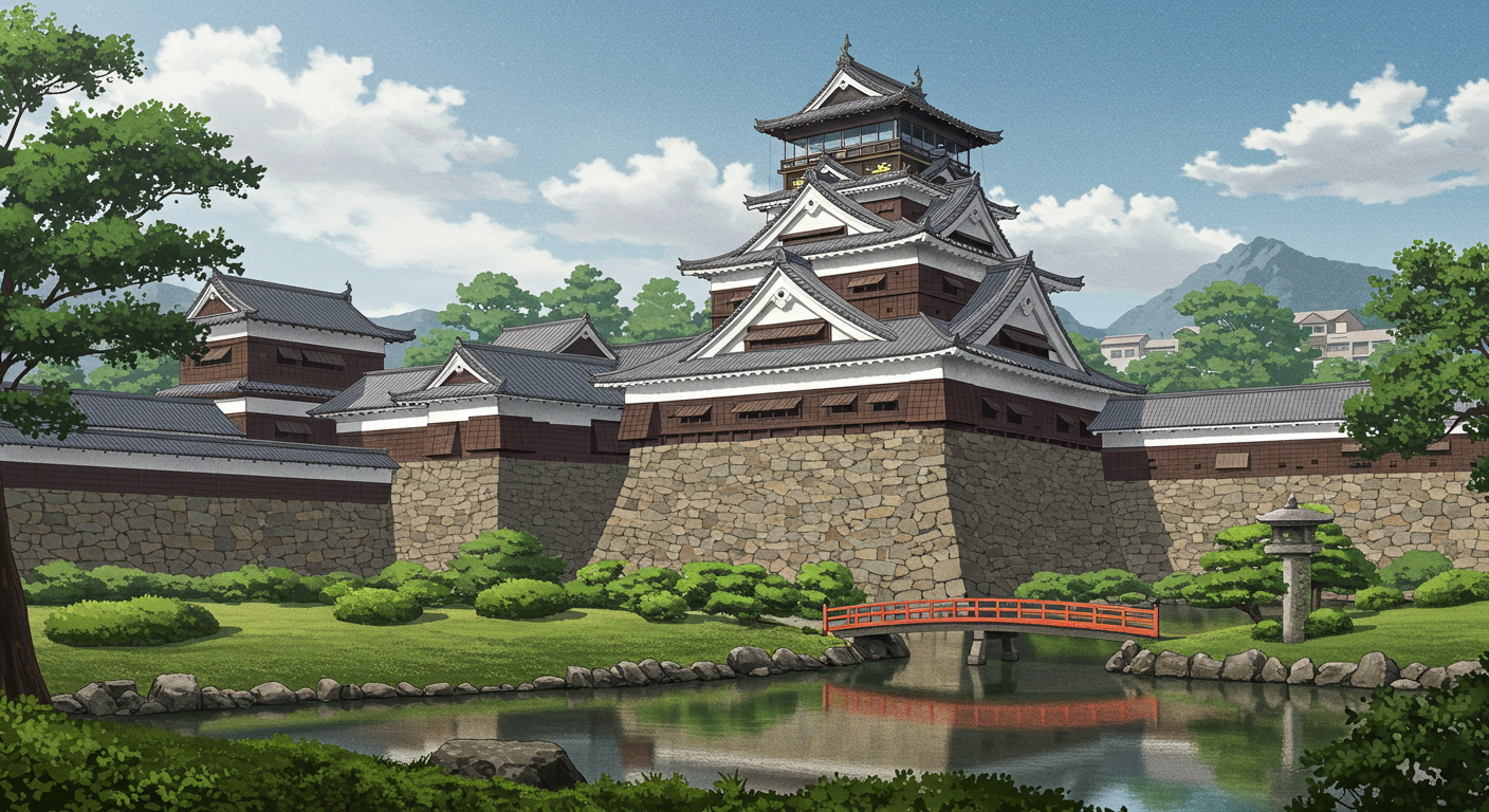 구마모토 성 스이젠지조주엔