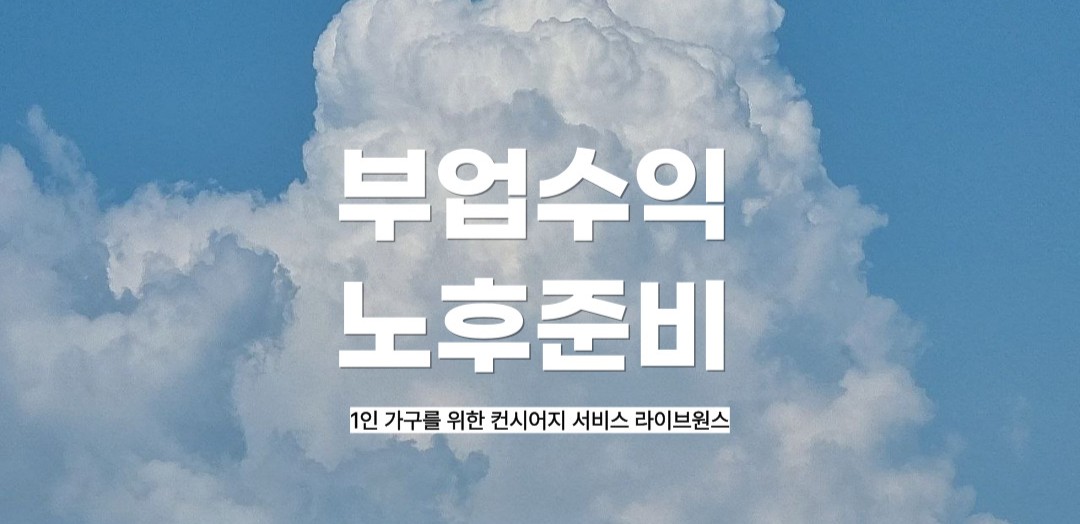 부업 수익 노후준비
