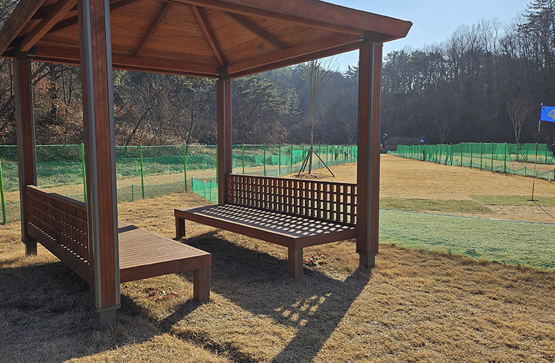 진주 동부5개면파크골프장. 경상남도 진주시 사봉면 사곡리 1853