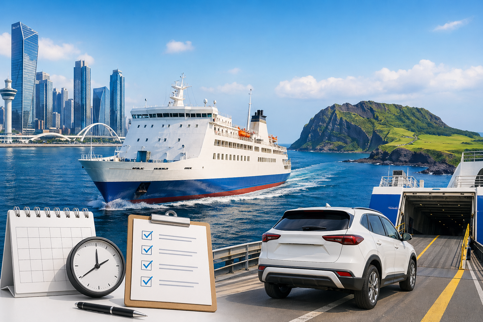 인천 제주도 배편 완벽 정리 (시간&middot;요금&middot;예약방법&middot;자동차 선적 총정리) 관련 사진