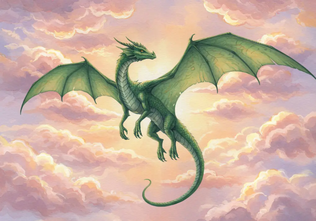 용이 승천하는 꿈