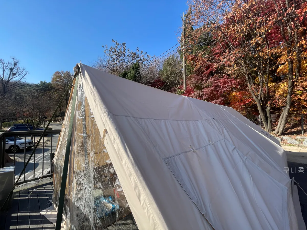 네이처하이크-에어텐트-12.0-성인4명-가족캠핑-활용법,-동계캠핑-준비-우레탄창