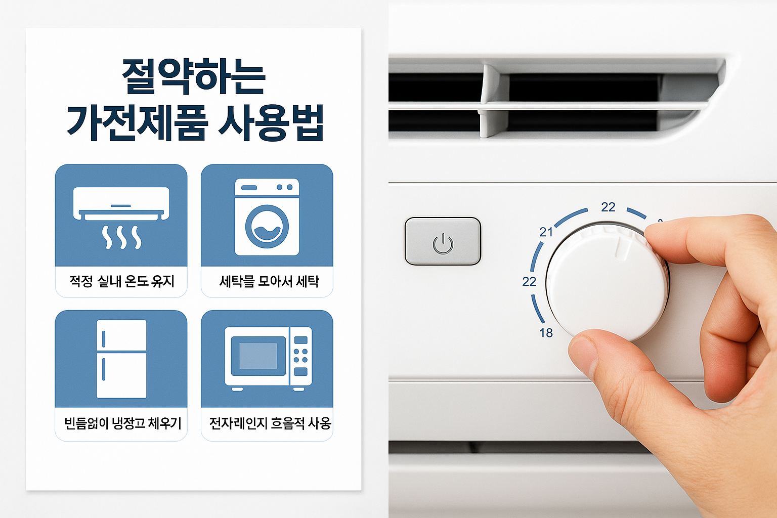 전기세 아끼는 가전제품 사용법
