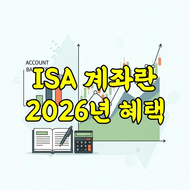 ISA 계좌란 무엇일까 2026년 혜택 총정리