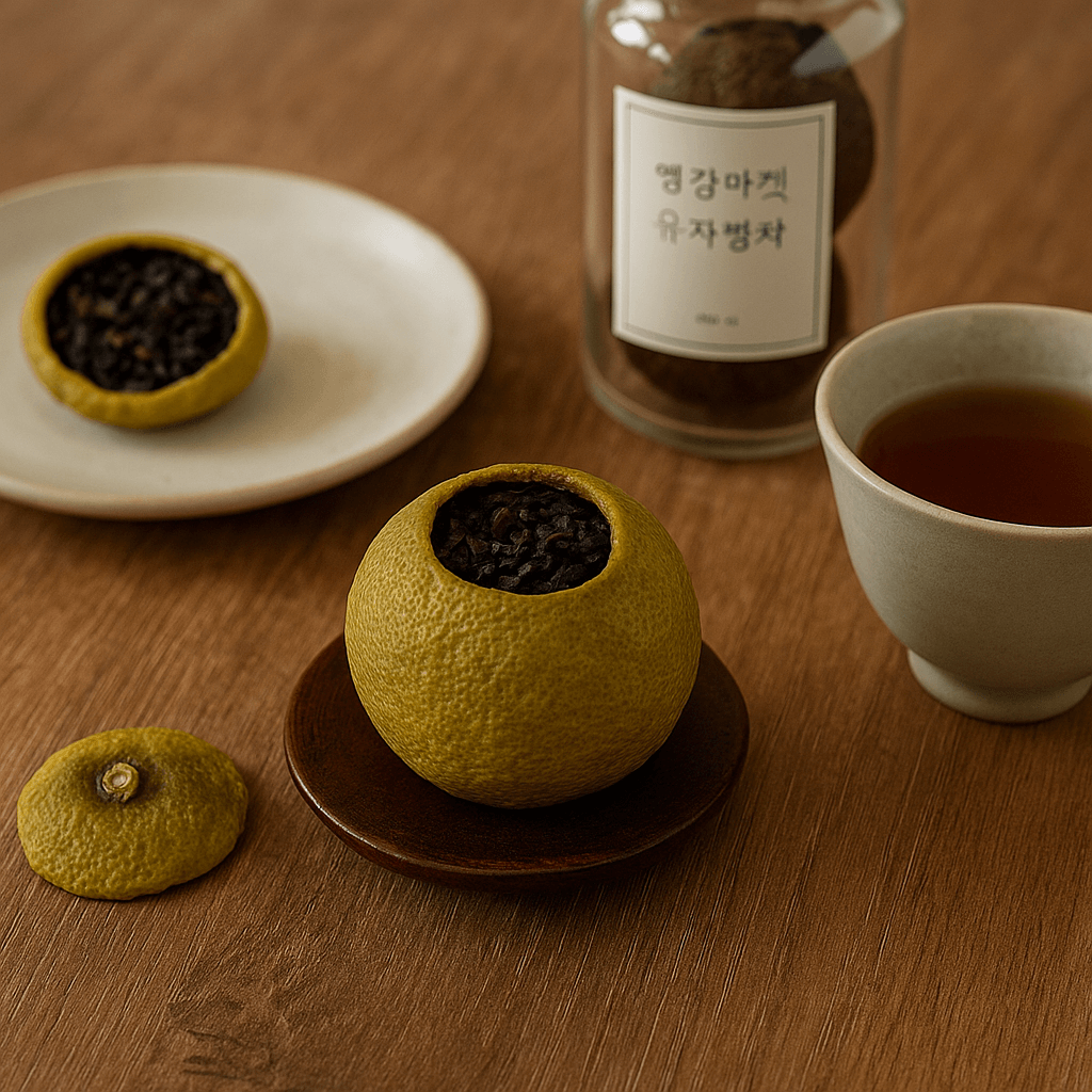 앵강마켓 유자병차 사진 이미지