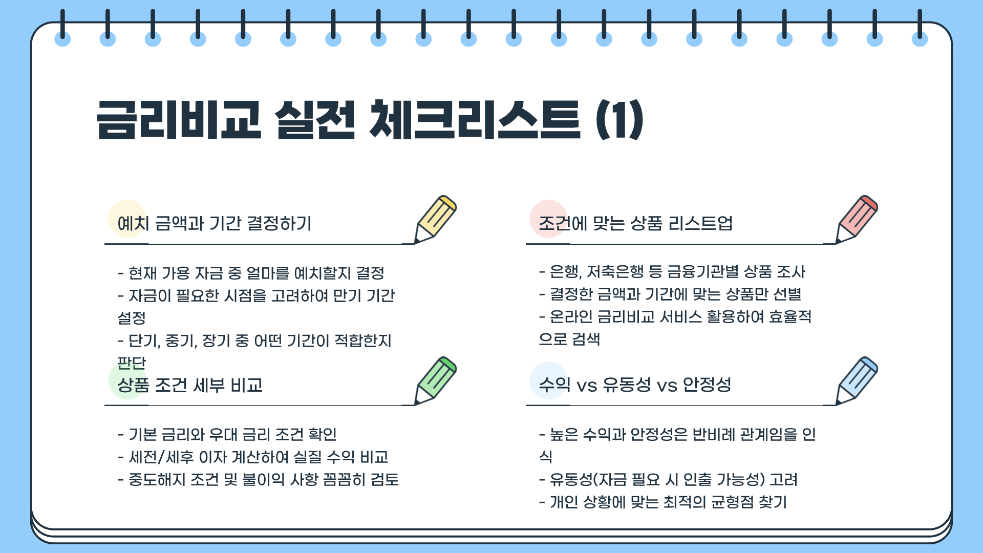 정기예금 금리비교 &amp;#124; 정기예금 이자계산 &amp;#124; 정기예금 이율 총정리