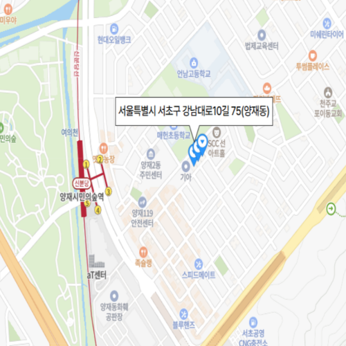 서울특별시 서초구 강남대로10길 75(양재동)