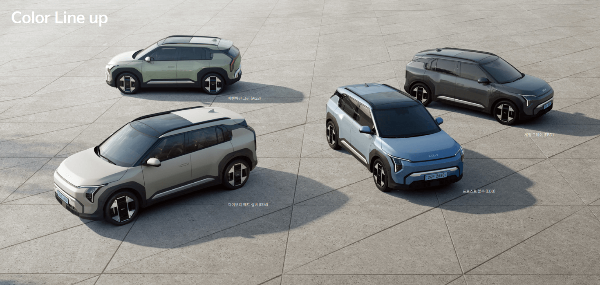 기아 EV3 컬러