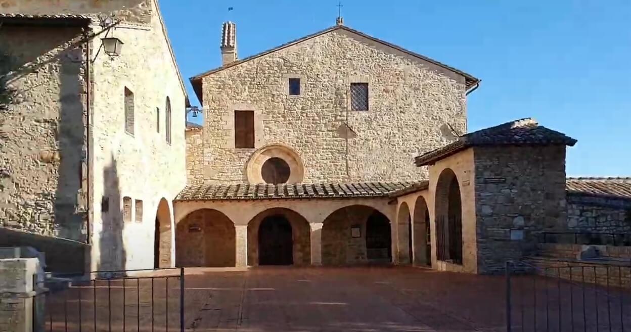 성 프란치스코가 환시를 본 산 다미아노 수도원 성당