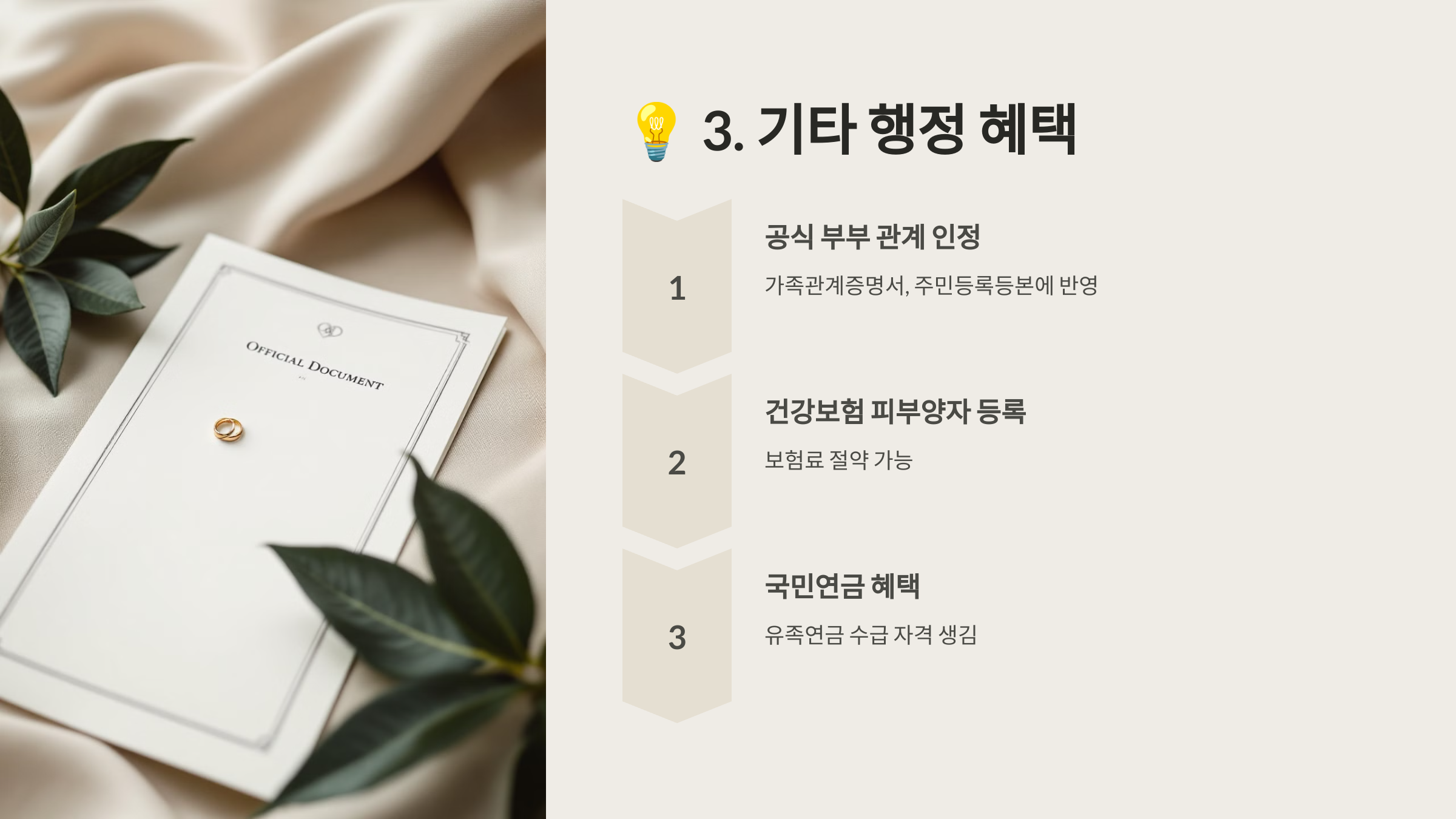 기타 행정 혜택