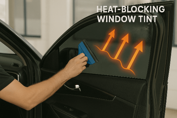 열차단 썬팅 필름 시공