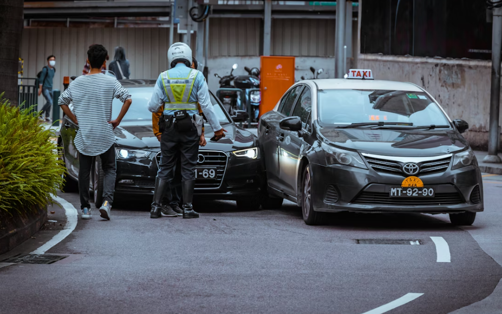 자동차 사고 후