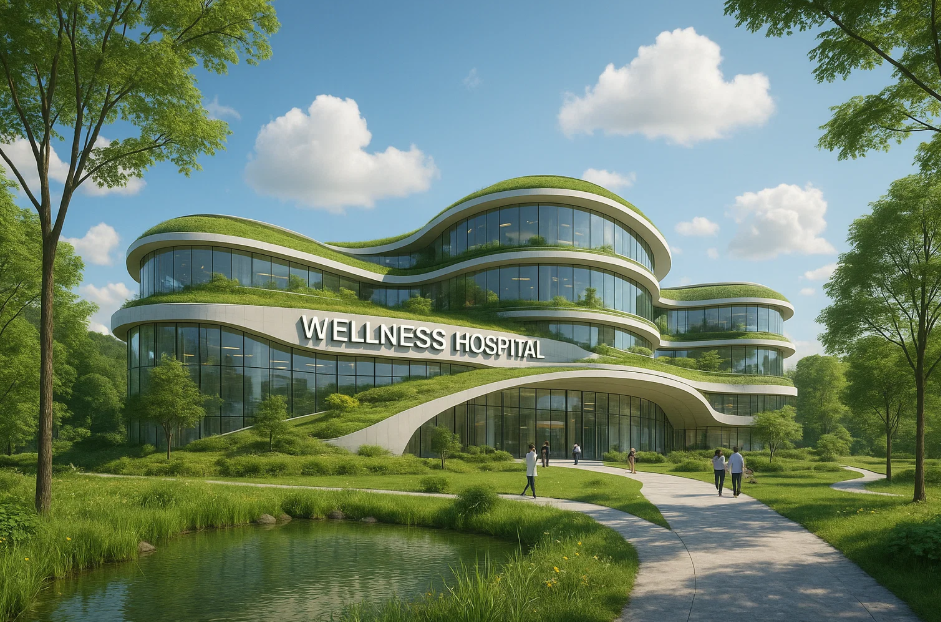 자연 친화적인 웰니스병원 사진