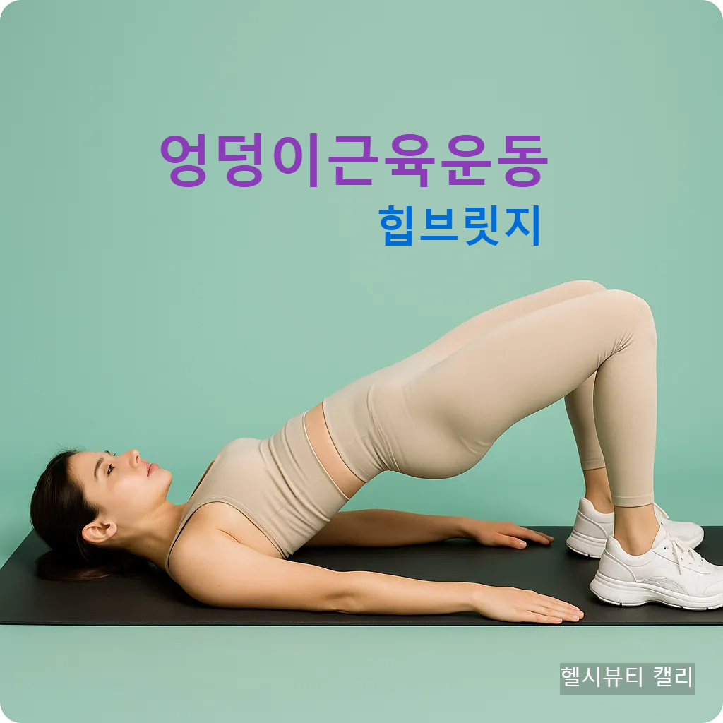 엉덩이 근육 건강 썸네일 &ndash; 여성의 운동 장면