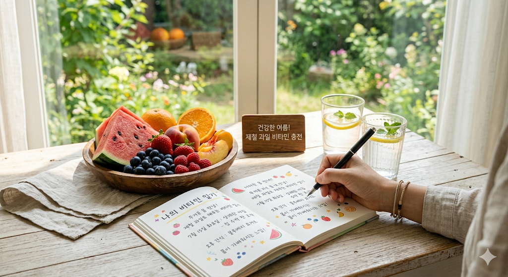 제철 과일로 채우는 여름 비타민 일기