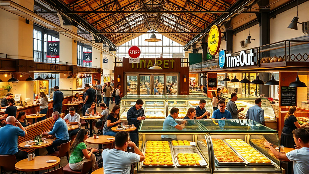 미식가를 위한 도시형 푸드홀 체험기