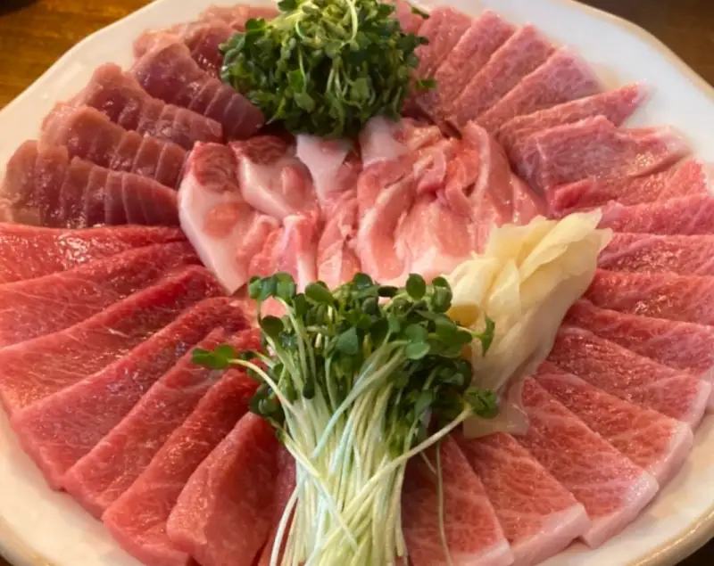 박가-일본요리점-참치회