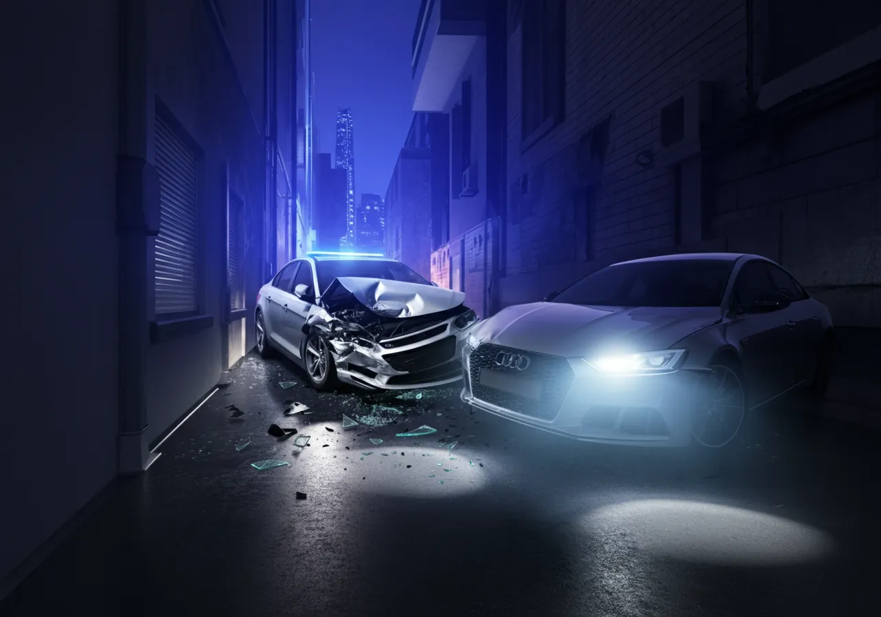 골목길 우선권 사고