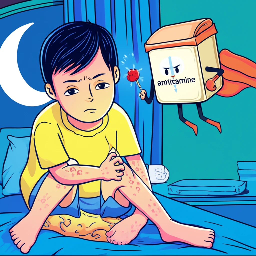 아토피 가려움, 항히스타민제로 효과적..