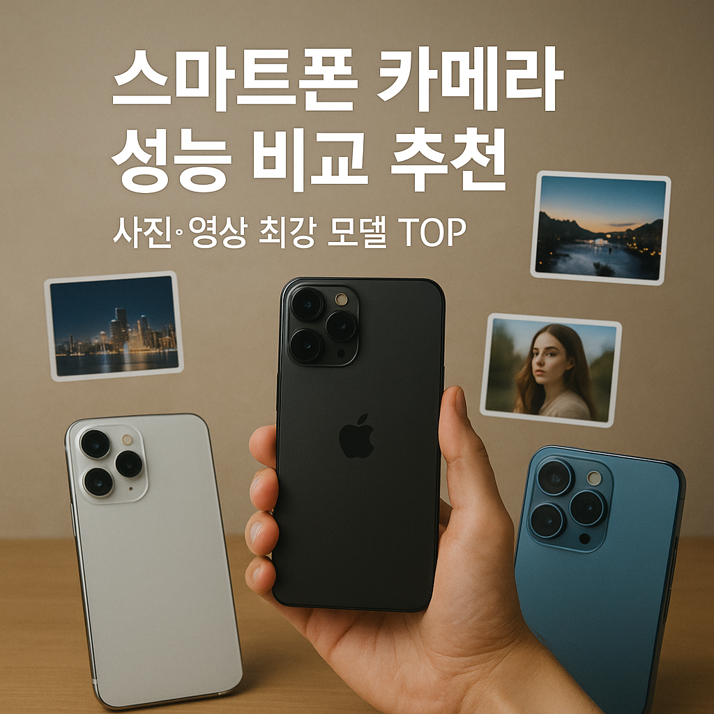 스마트폰 카메라 성능 비교 추천