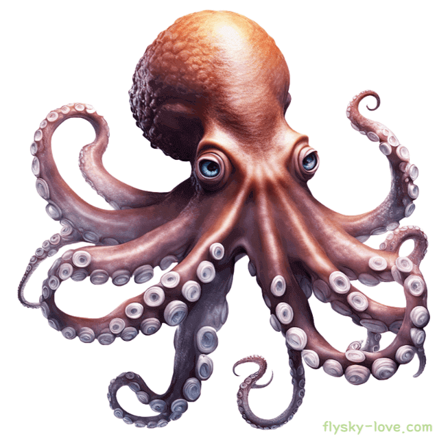 타우린이 풍부한 문어