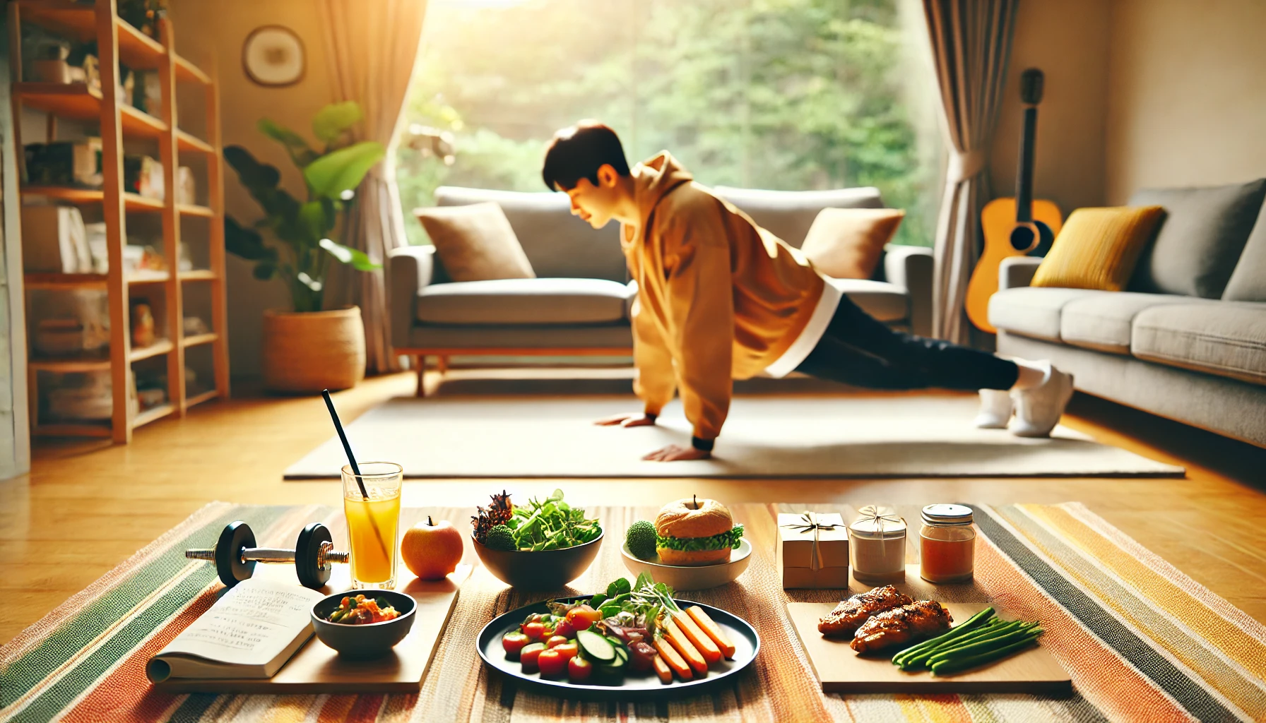 뱃살 빼는 데 효과적인 식단과 운동