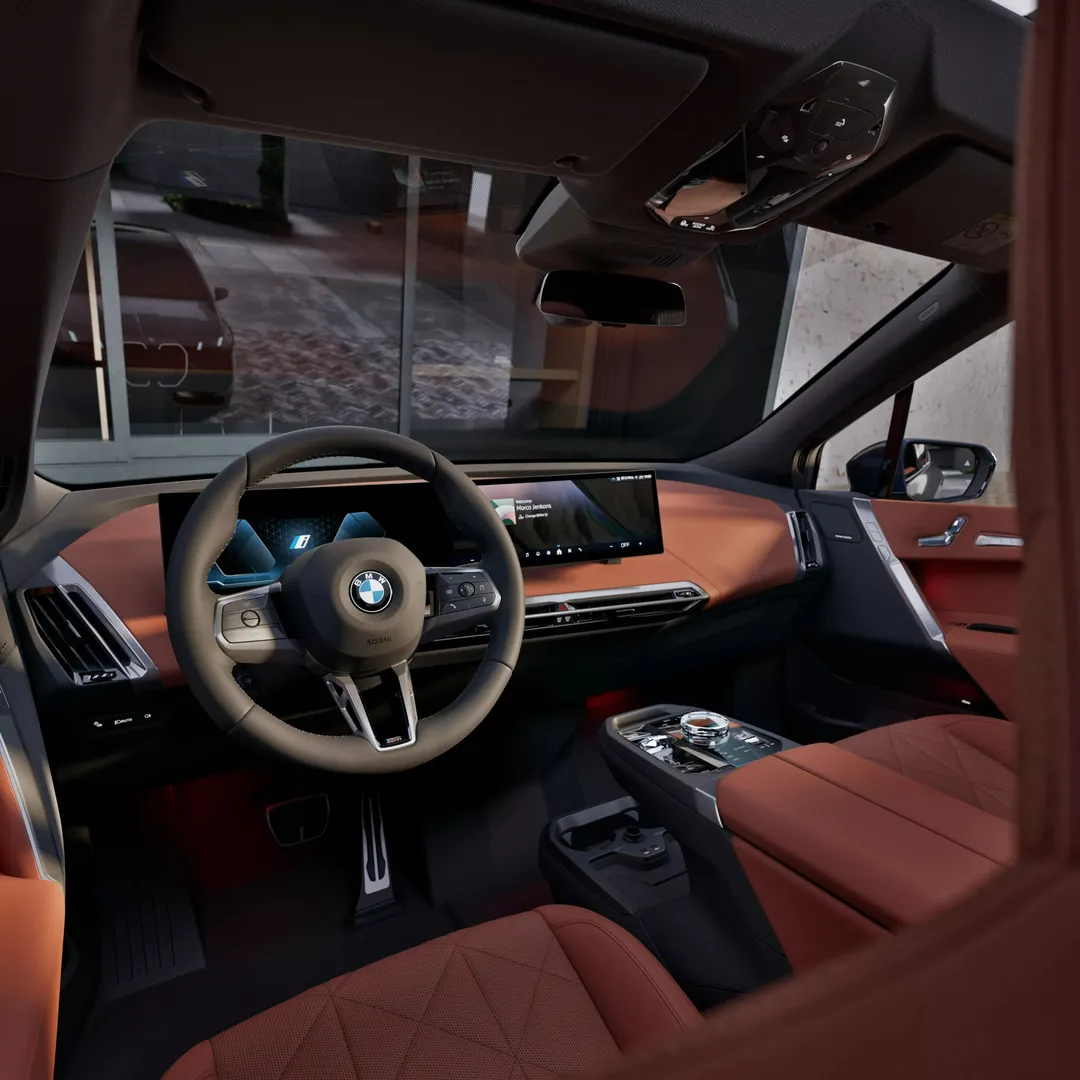 BMW IX 차량 내부, 외부 이미지