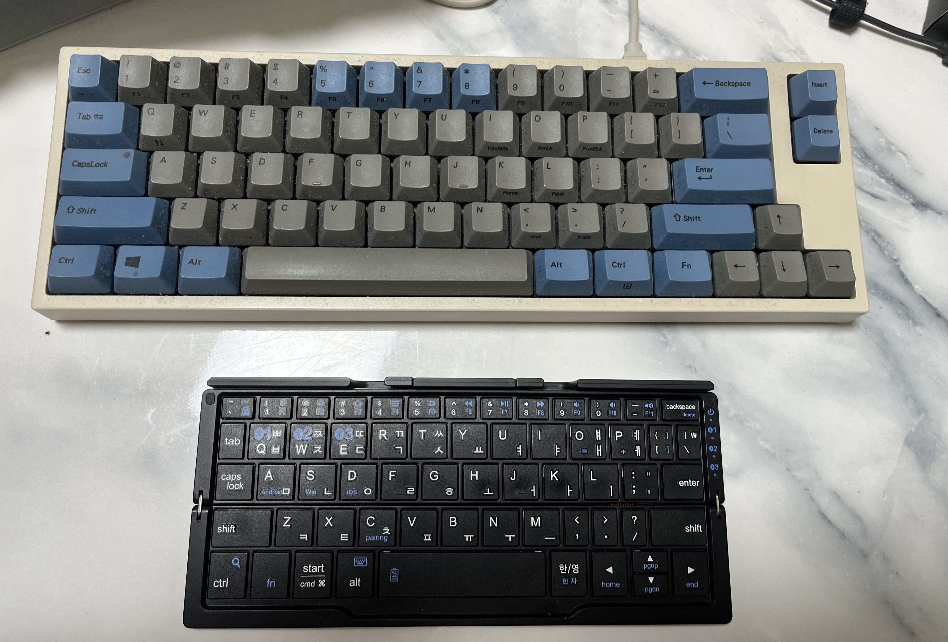 브리츠(Britz) BA-BK9 + 레오폴드 무접점 키보드(FC660C)