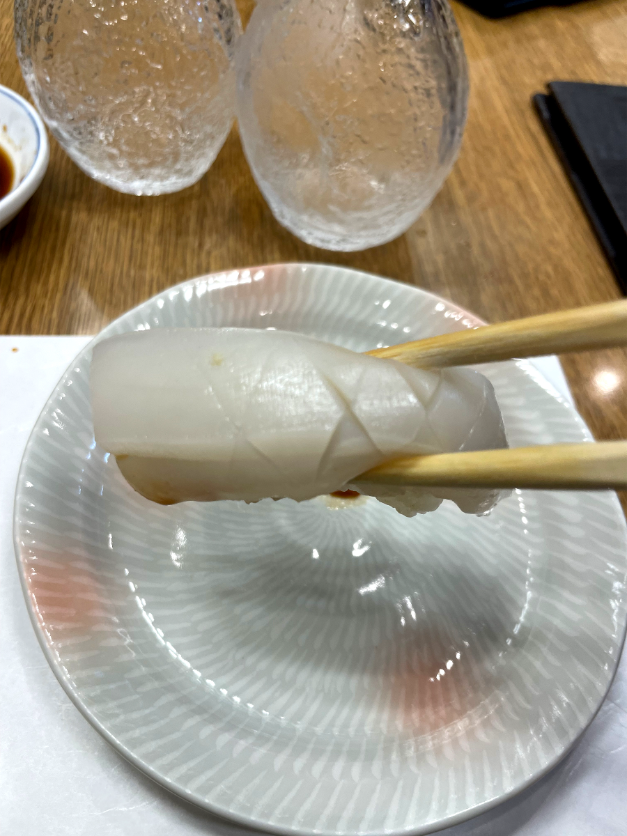 스시 이나호 오징어초밥