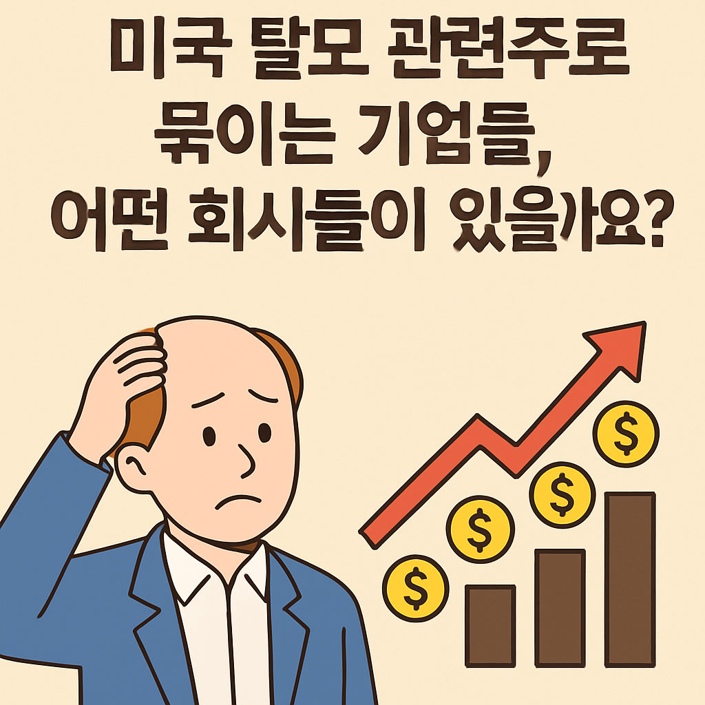 미국 주식 탈모 관련주