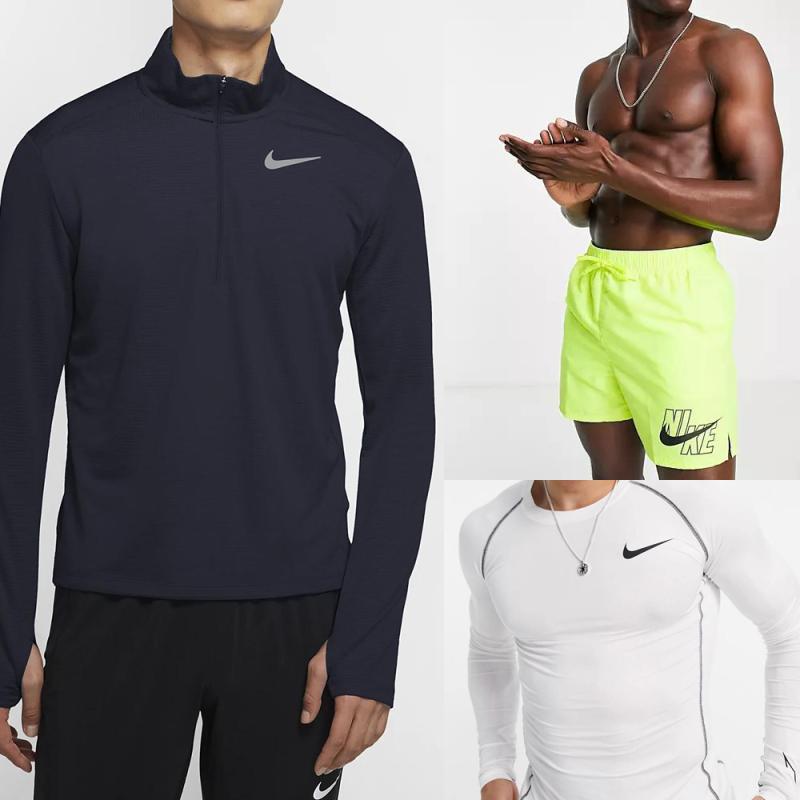나이키 남자 래쉬가드 기능성 드라이핏 헬스 러닝 하프집업 긴팔 티셔츠