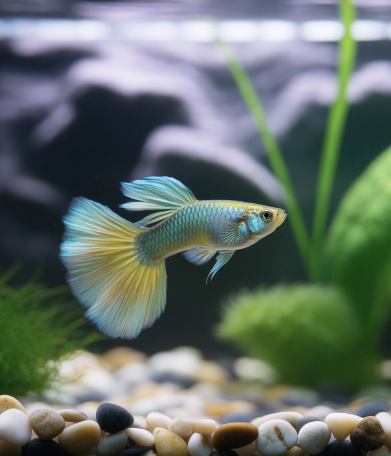 건강한 구피를 알아보는 눈