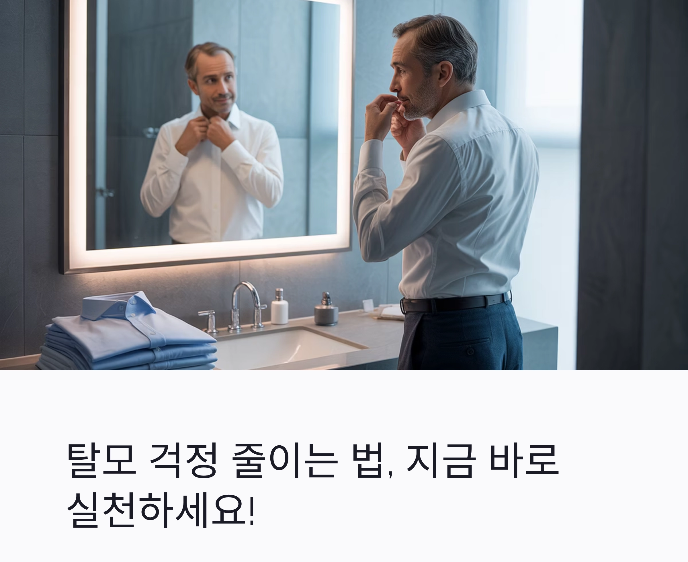 탈모 걱정 줄이는 법, 일상 속에서 실천하는 생활습관