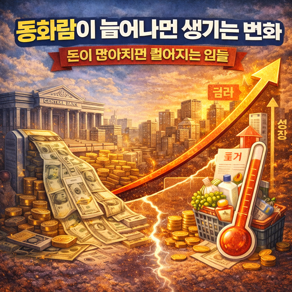 통화량이 늘어나면 왜 내 삶이 먼저 바뀔까