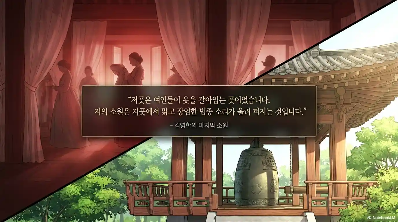 길상사 범종루 유래 대원각 여인 탈의실에서 범종 소리 울리는 누각으로 - 김영한 마지막 소원 실현