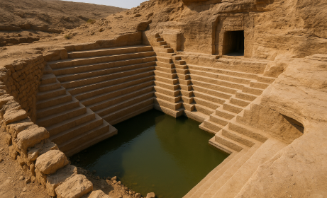 저장 시설로 분산 공급을 실시했던 옛 문명의 생존방식