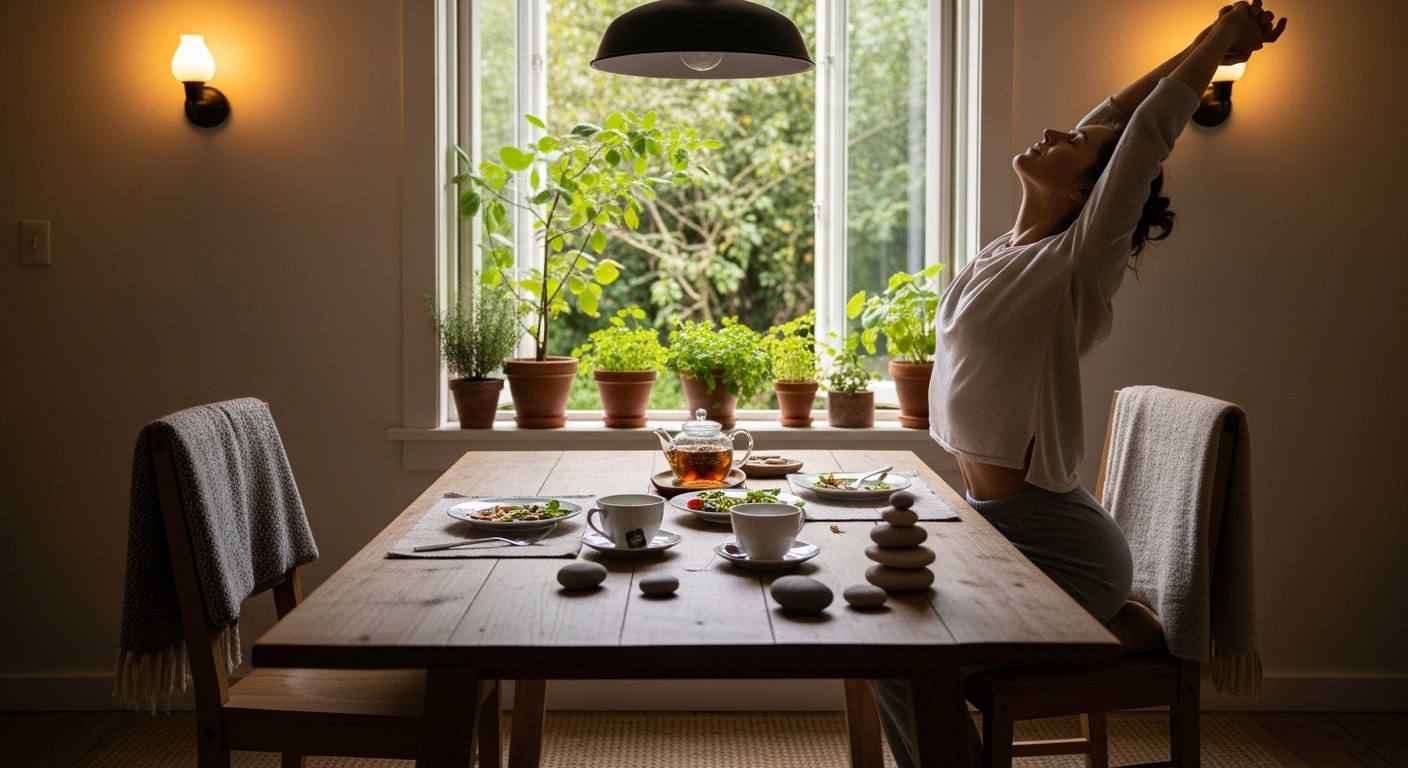 식사 후 바로 눕는 습관의 위험성