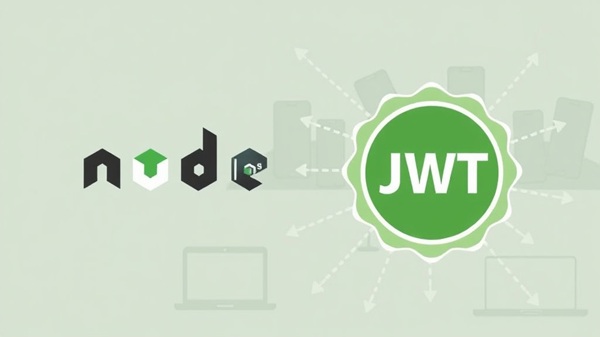 JWT 인증 시스템 AI 이미지 (직접 제작)