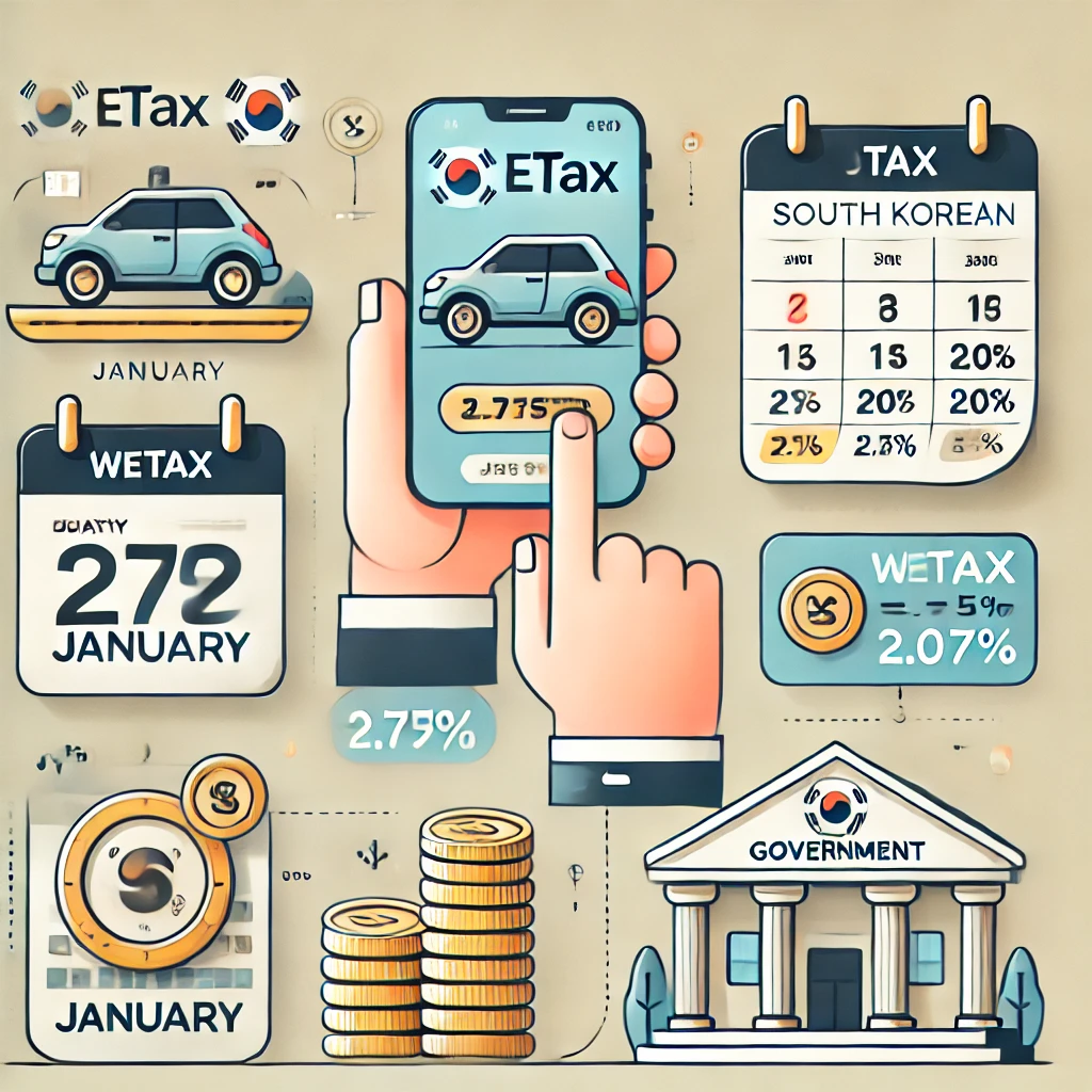 자동차세 연납 혜택 및 신청기간 3분 정리